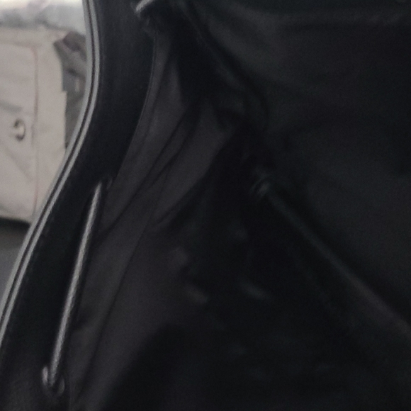 Victoria's Secret Drawstring Faux Leather Backpack - Picture 7 of 15